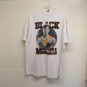 PHAT DOC Men's Black Mamba Forever Kobe Short Sleeve Shirt Size 2XL.